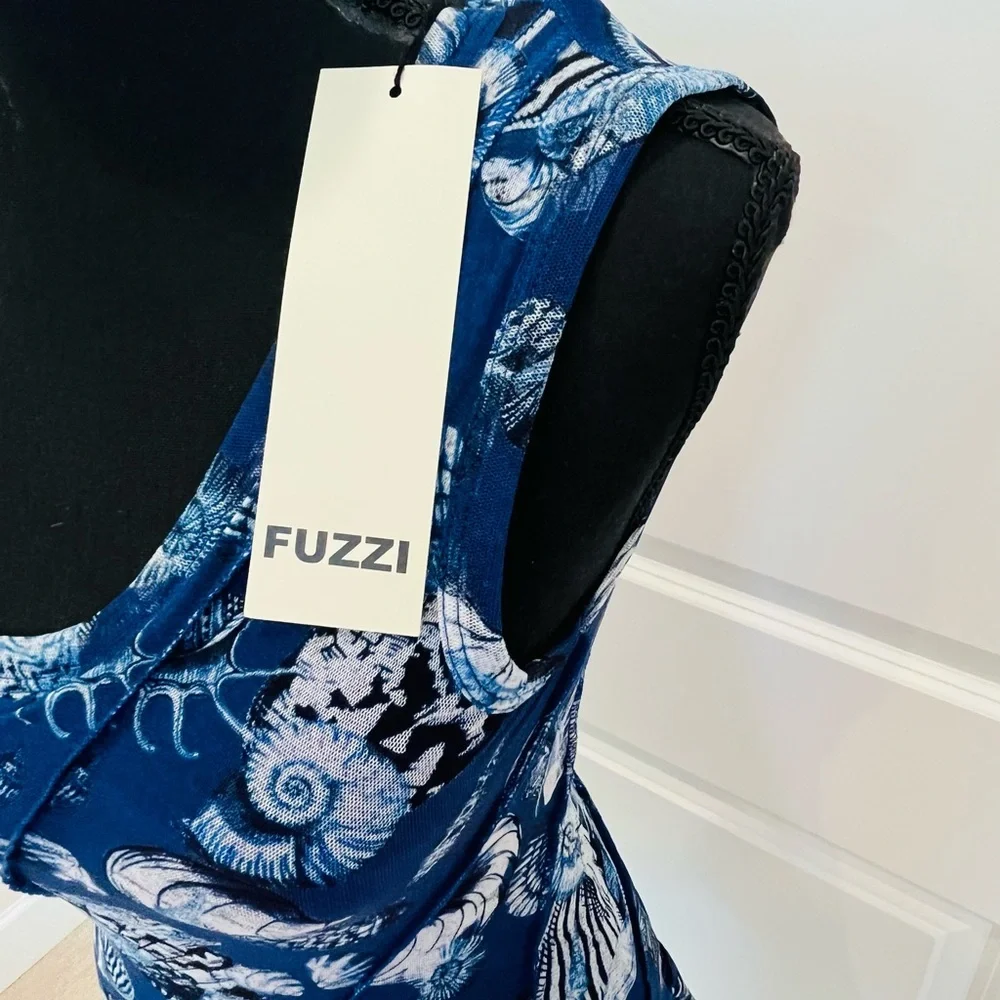 Fuzzi Seashell Ruffle Tank Top - Picture 7 of 12